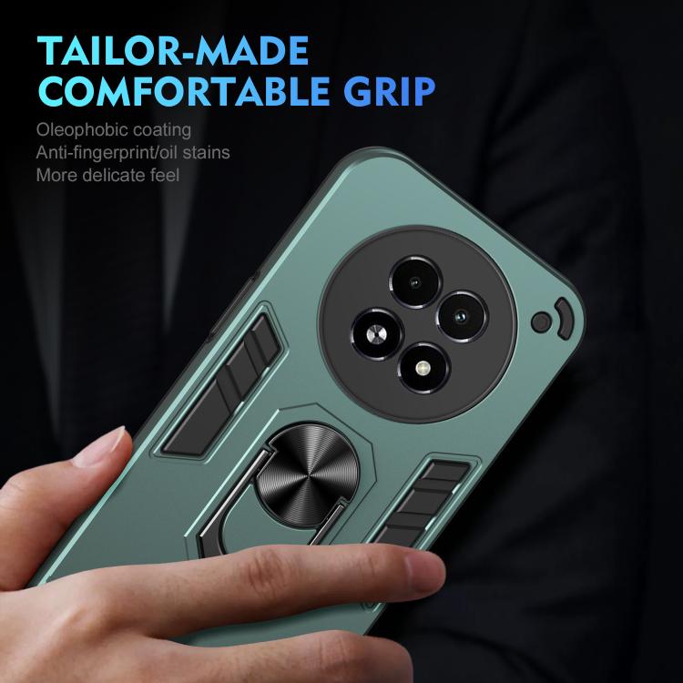 For Realme 13 5G Shockproof Metal Ring Holder Phone Case