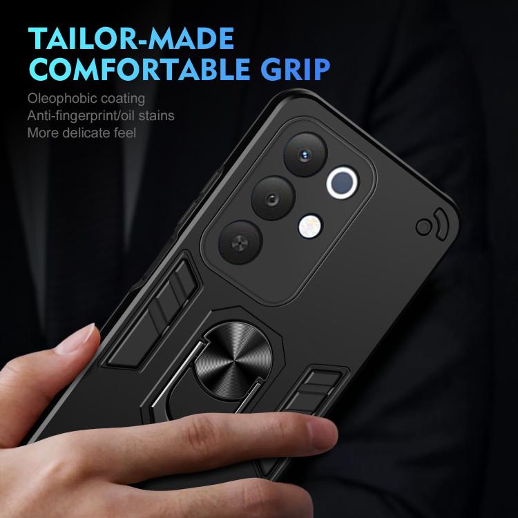 For Realme C85 5G / 15x 5G India Shockproof Metal Ring Holder Phone Case
