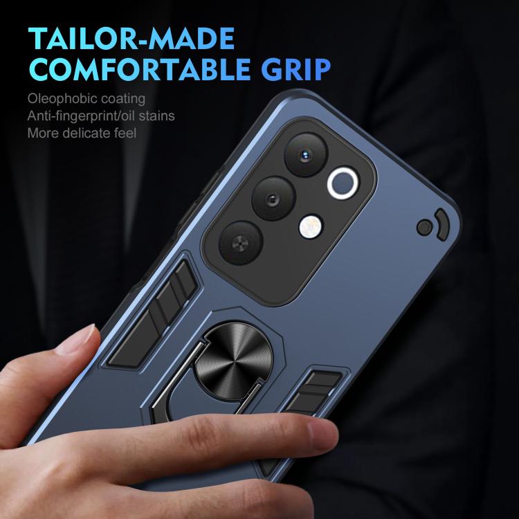 For Realme C85 5G / 15x 5G India Shockproof Metal Ring Holder Phone Case