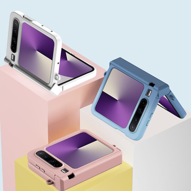 For Huawei Pura X Three Parts Gradient Color Skin Feel PC Full Coverage Shockproof Phone Case