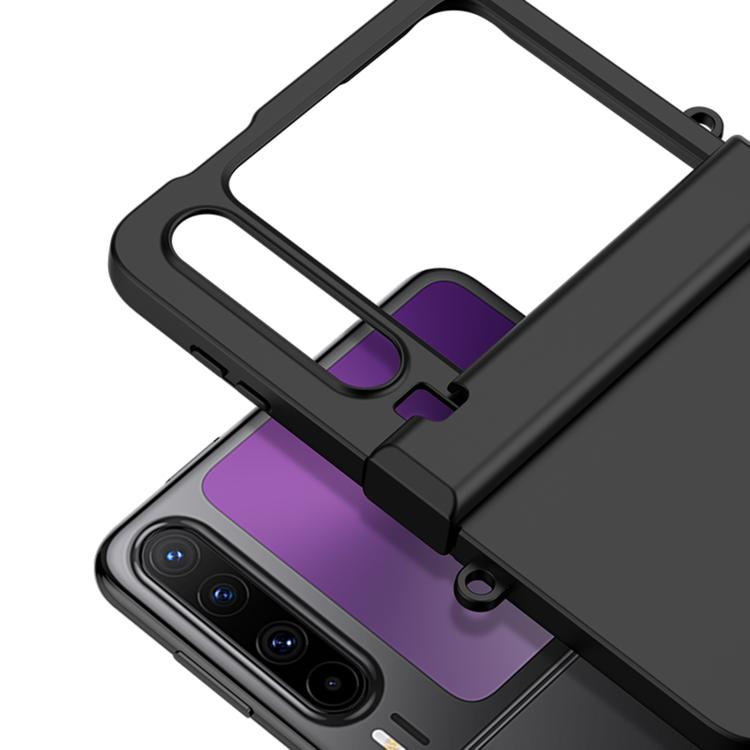 For Huawei Pura X Three Parts Gradient Color Skin Feel PC Full Coverage Shockproof Phone Case