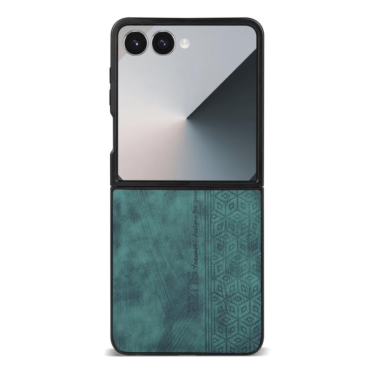 For Samsung Galaxy Z Flip7 5G AZNS 3D Embossed Skin Feel Phone Case
