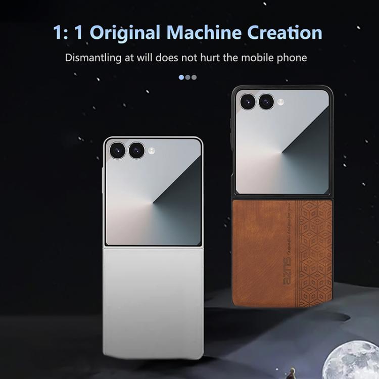 For Samsung Galaxy Z Flip7 5G AZNS 3D Embossed Skin Feel Phone Case