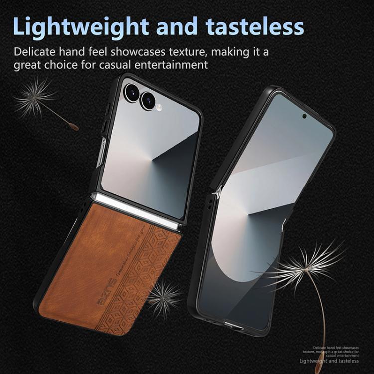 For Samsung Galaxy Z Flip7 5G AZNS 3D Embossed Skin Feel Phone Case