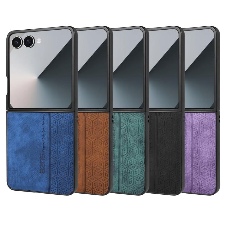 For Samsung Galaxy Z Flip7 5G AZNS 3D Embossed Skin Feel Phone Case
