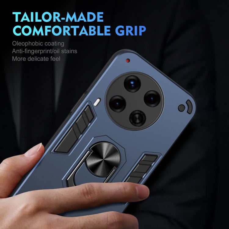 For Tecno Camon 30 Premier Shockproof Metal Ring Holder Phone Case