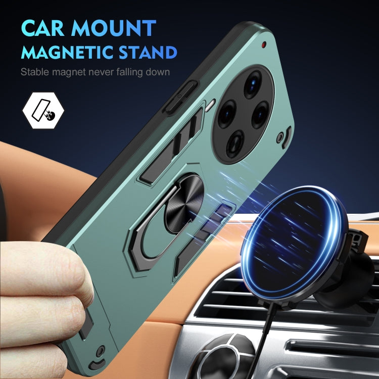 For Tecno Camon 30 Premier Shockproof Metal Ring Holder Phone Case