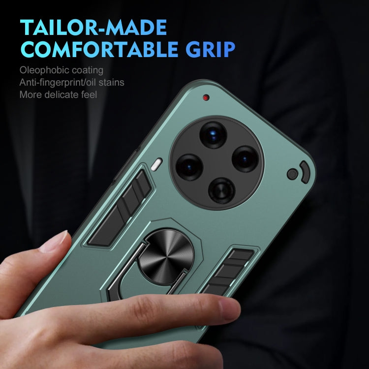 For Tecno Camon 30 Premier Shockproof Metal Ring Holder Phone Case