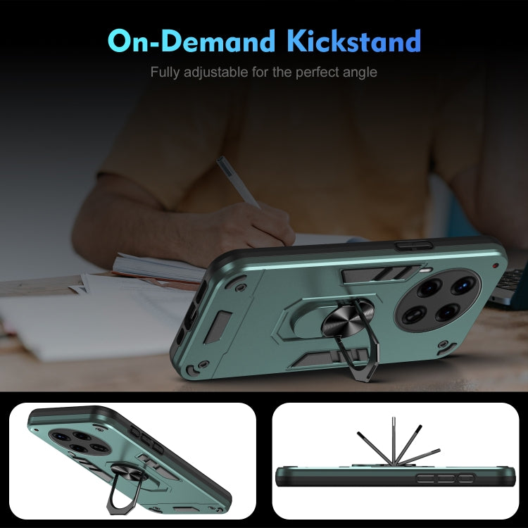 For Tecno Camon 30 Premier Shockproof Metal Ring Holder Phone Case