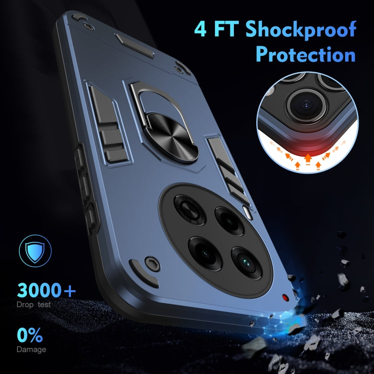 For Tecno Camon 30 4G Shockproof Metal Ring Holder Phone Case