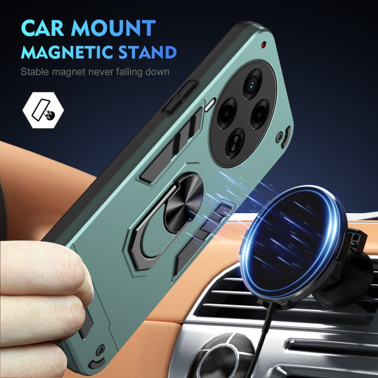 For Tecno Camon 30 4G Shockproof Metal Ring Holder Phone Case