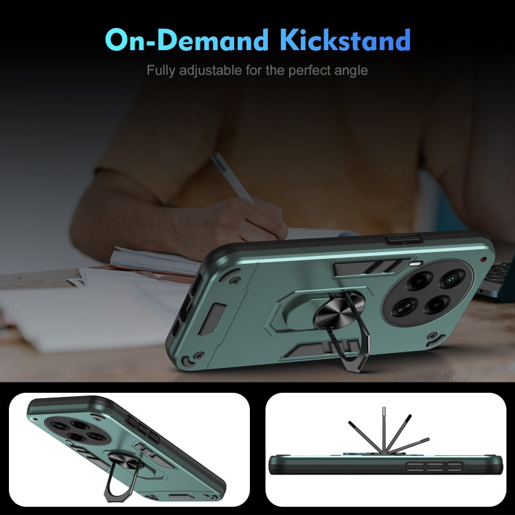 For Tecno Camon 30 4G Shockproof Metal Ring Holder Phone Case
