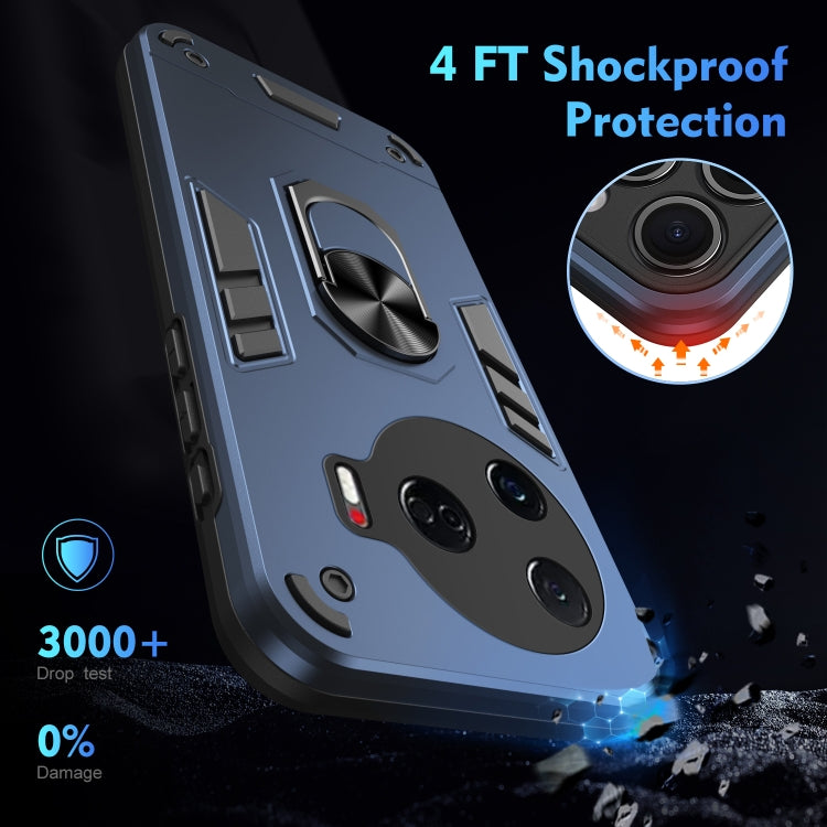 For Tecno Camon 30 Pro 5G Shockproof Metal Ring Holder Phone Case