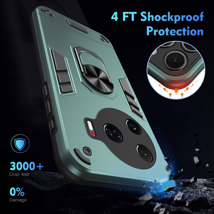 For Tecno Camon 30 Pro 5G Shockproof Metal Ring Holder Phone Case