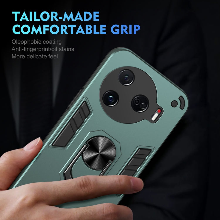 For Tecno Camon 30 Pro 5G Shockproof Metal Ring Holder Phone Case