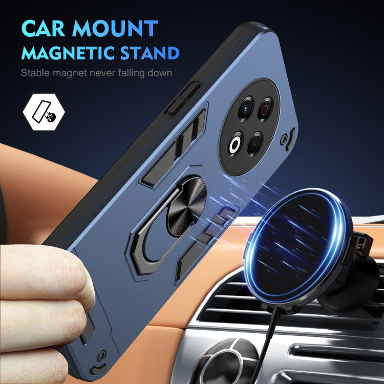 For Tecno Spark 30 Shockproof Metal Ring Holder Phone Case