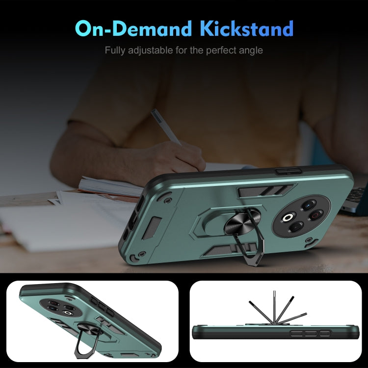 For Tecno Spark 30 Shockproof Metal Ring Holder Phone Case