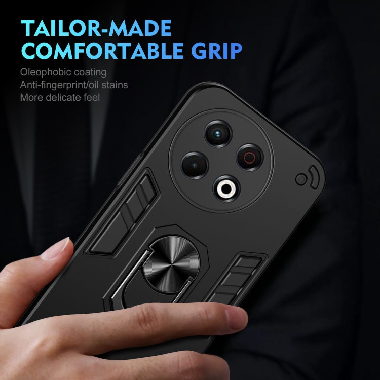 For Tecno Spark 30 Pro Shockproof Metal Ring Holder Phone Case