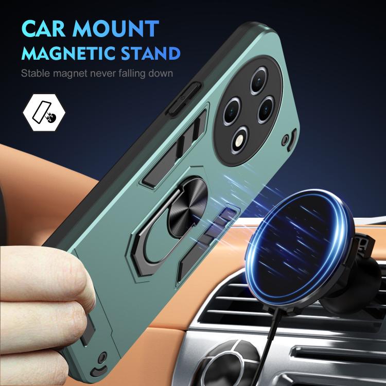 For Tecno Camon 30S / 30S Pro Shockproof Metal Ring Holder Phone Case