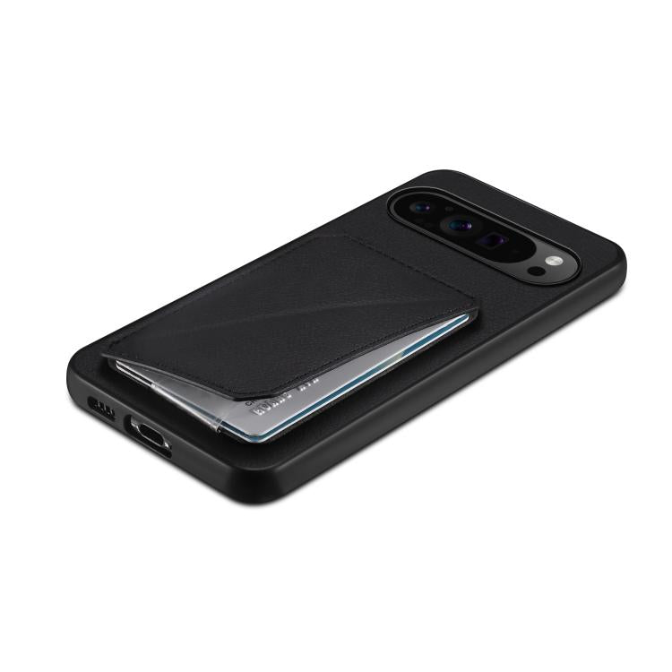 For Google Pixel 10 Pro / 10 D04 Calf Texture Dual Card Slot Holder Phone Case