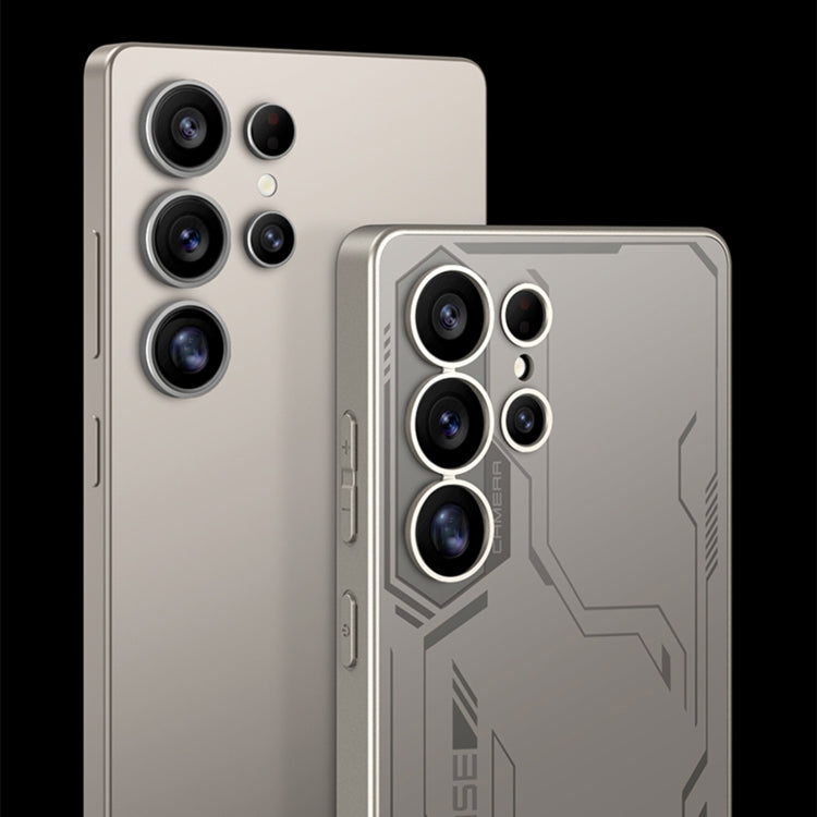 For Samsung Galaxy S25 Ultra 5G GKK AG Craft Skin Feel Exploration Edition Full Coverage Phone Case