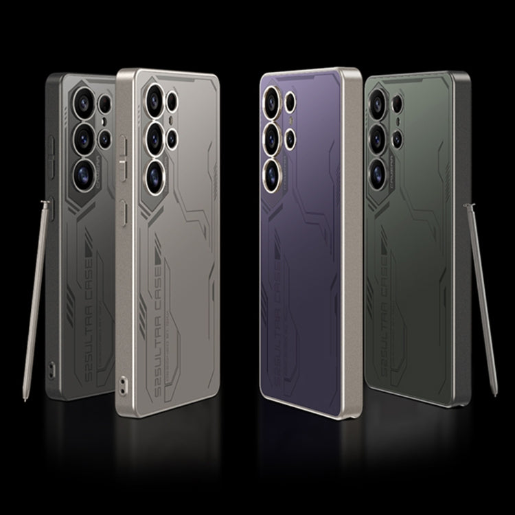 For Samsung Galaxy S25 Ultra 5G GKK AG Craft Skin Feel Exploration Edition Full Coverage Phone Case