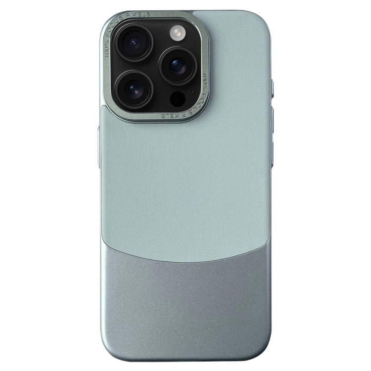 For iPhone 16 Pro Max Napa Texture PC + Leather Phone Case