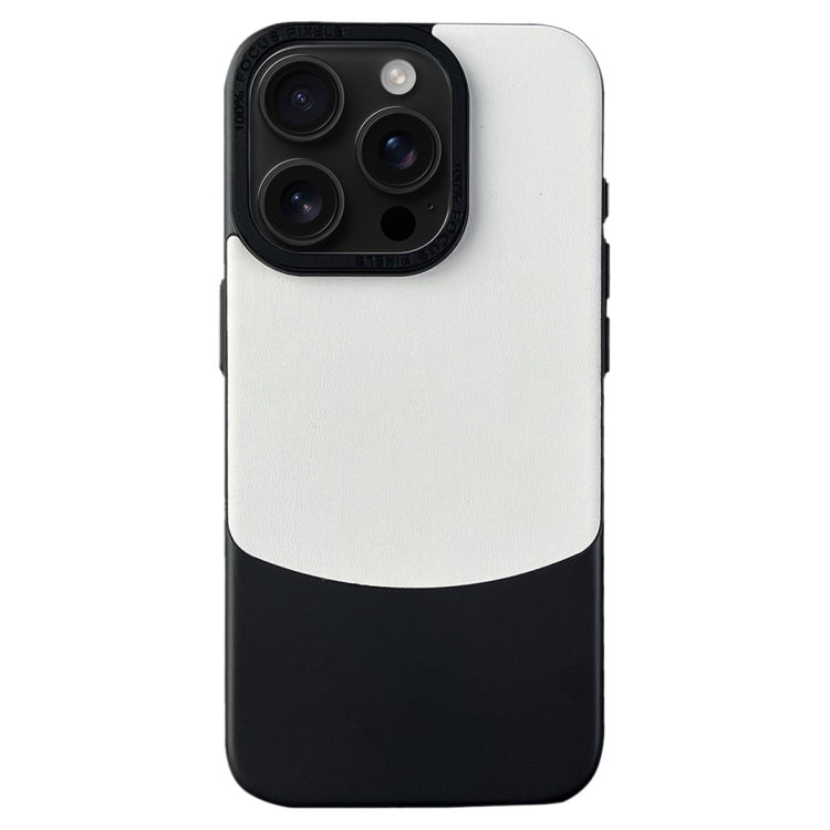 For iPhone 16 Pro Max Napa Texture PC + Leather Phone Case
