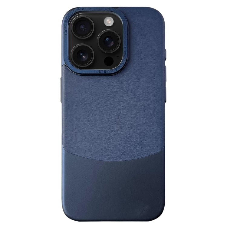 For iPhone 16 Pro Napa Texture PC + Leather Phone Case