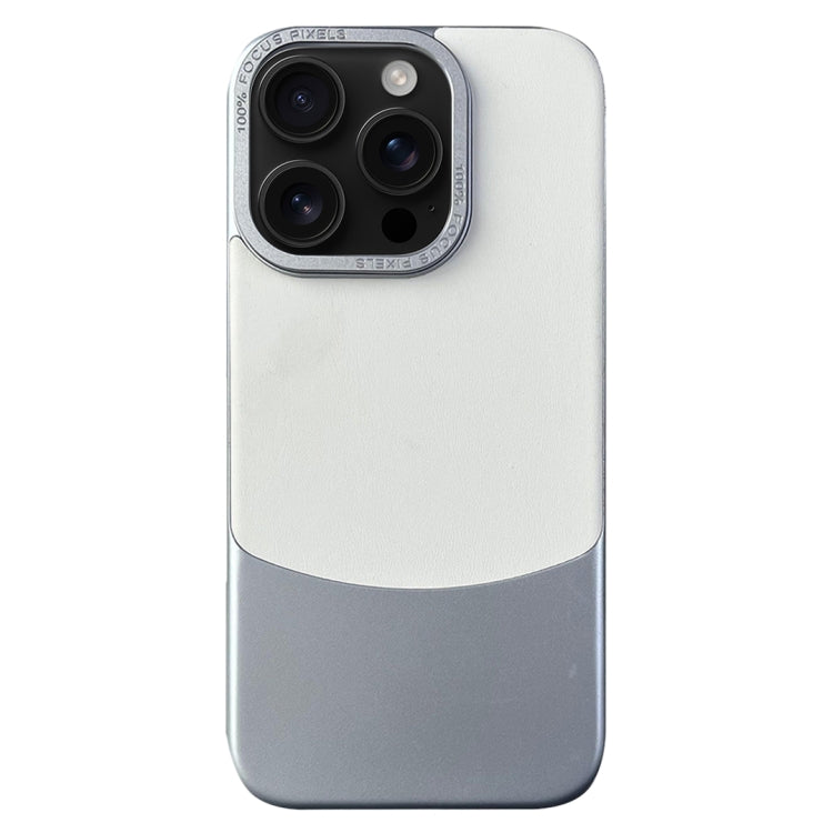 For iPhone 16 Pro Napa Texture PC + Leather Phone Case