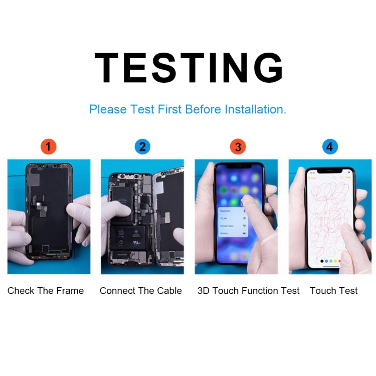 For iPhone 15 Pro DD Soft OLED Screen, Remove IC Need Professional Repair