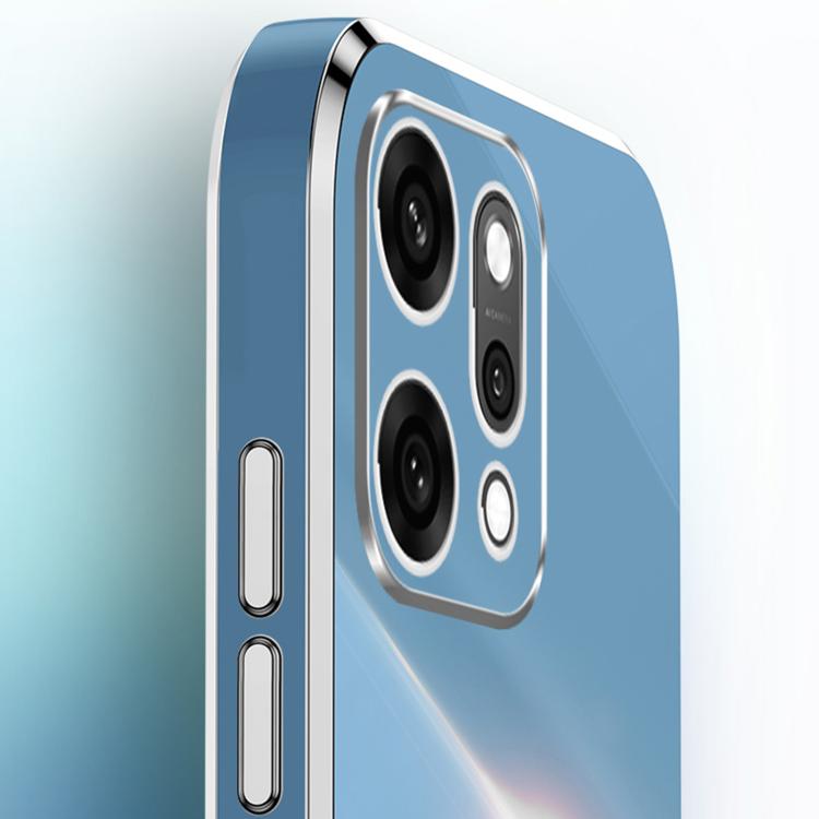 For OPPO Reno14 Pro 5G Global XINLI Straight Edge 6D Electroplate TPU Phone Case