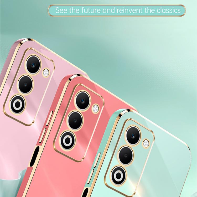 For OPPO A5 4G / A5 5G Global XINLI Straight Edge 6D Electroplate TPU Phone Case