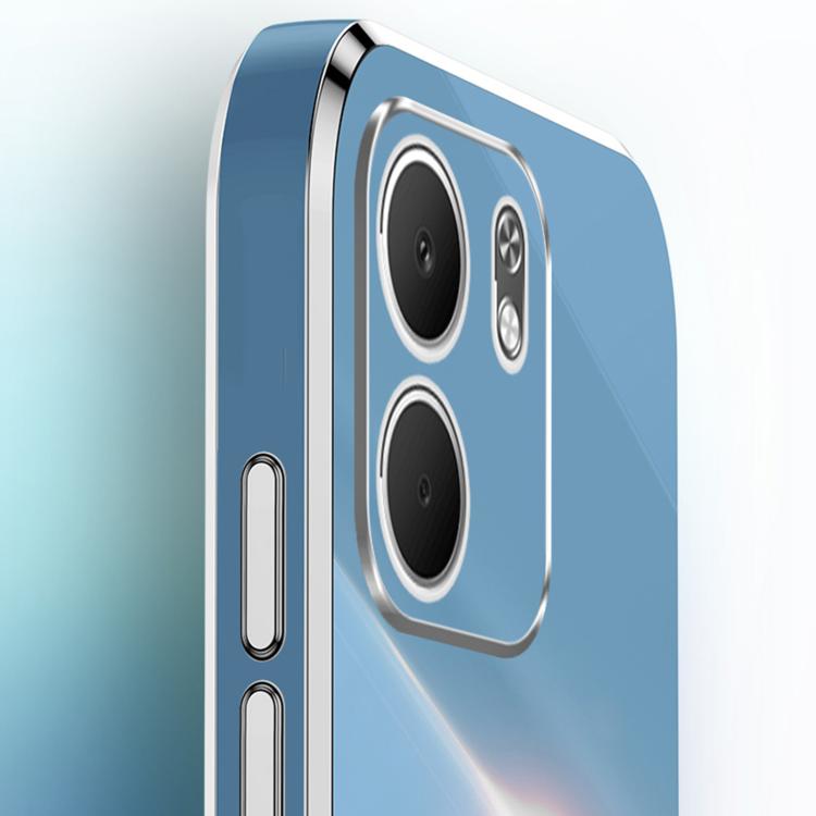 For OPPO A5X 5G Global XINLI Straight Edge 6D Electroplate TPU Phone Case
