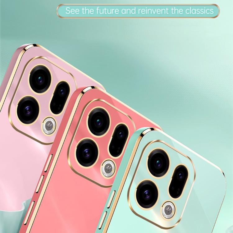 For OPPO Find X9 5G XINLI Straight Edge 6D Electroplate TPU Phone Case