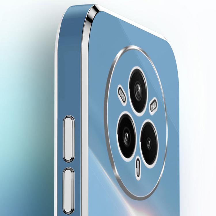 For Realme 14 Pro+ XINLI Straight Edge 6D Electroplate TPU Phone Case
