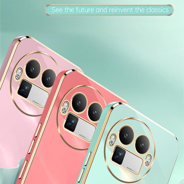 For Realme GT 8 Pro 5G XINLI Straight Edge 6D Electroplate TPU Phone Case