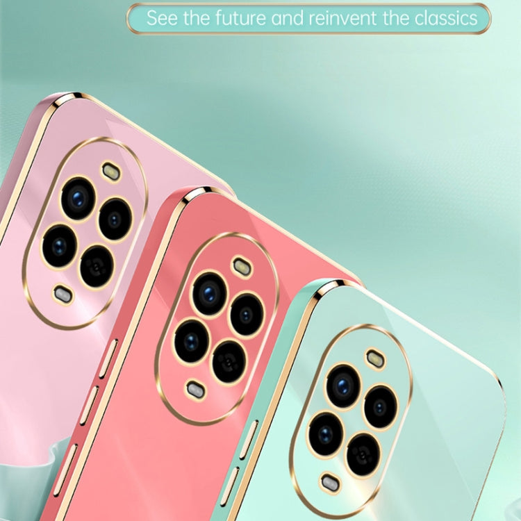 For Huawei Nova 13 Pro XINLI Straight 6D Plating Gold Edge TPU Phone Case