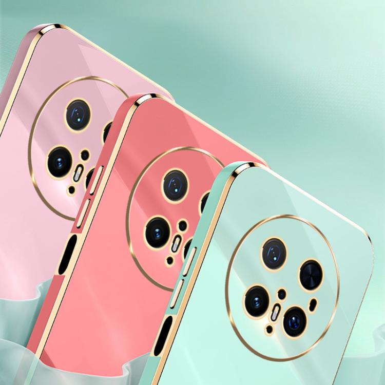 For Huawei Mate 70 Pro / 70 Pro+ XINLI Straight 6D Plating Gold Edge TPU Phone Case