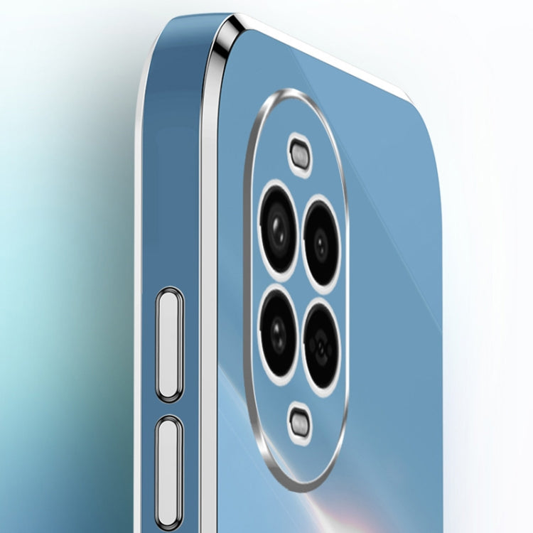 For Huawei Nova 13 Pro XINLI Straight 6D Plating Gold Edge TPU Shockproof Case with Ring Holder