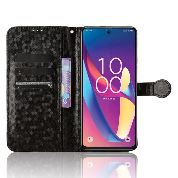 For TCL 50 XL 5G Honeycomb Dot Texture Leather Phone Case