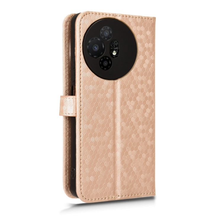 For TCL 50 XL 5G Honeycomb Dot Texture Leather Phone Case