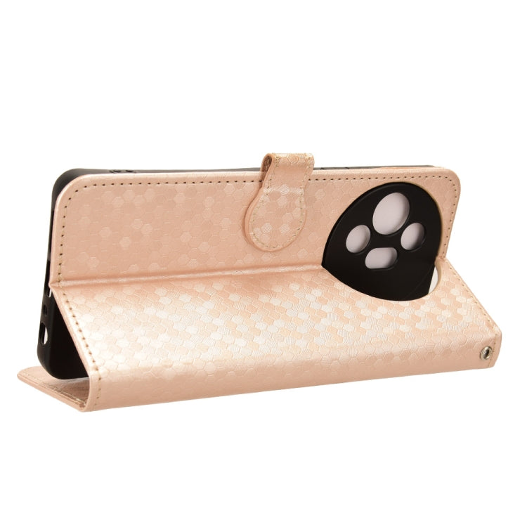 For TCL 50 XL 5G Honeycomb Dot Texture Leather Phone Case