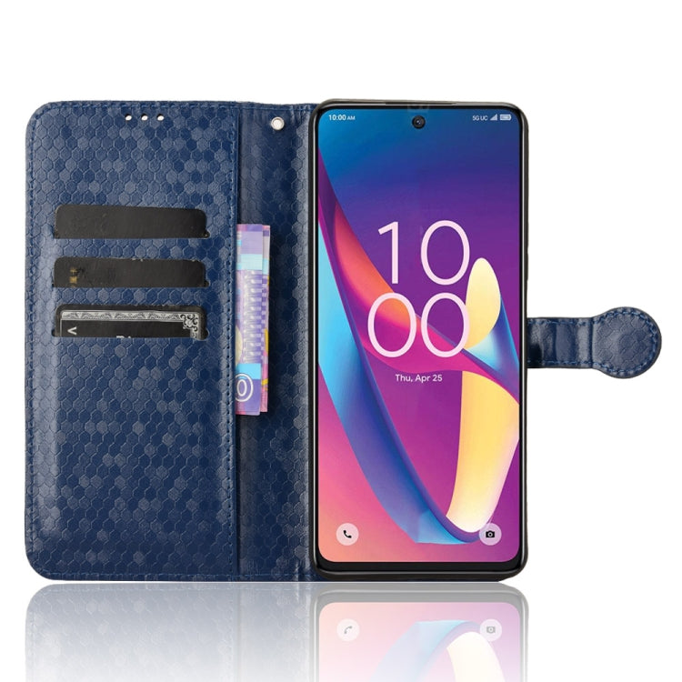 For TCL 50 XL 5G Honeycomb Dot Texture Leather Phone Case