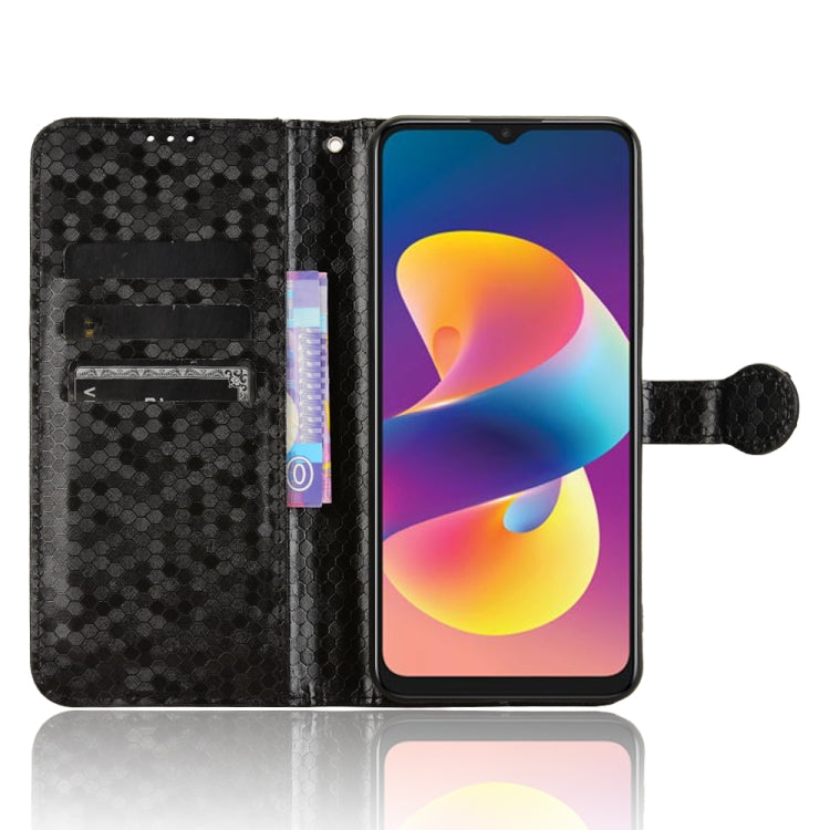 For TCL 50 LE 4G Honeycomb Dot Texture Leather Phone Case
