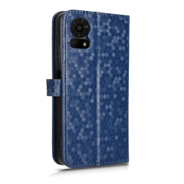 For TCL 50 LE 4G Honeycomb Dot Texture Leather Phone Case