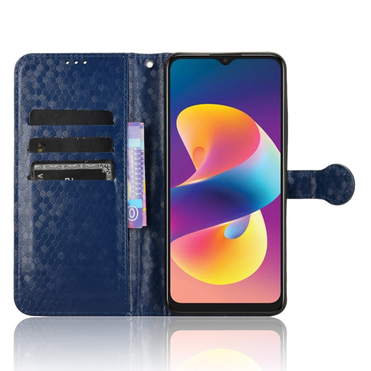 For TCL 50 LE 4G Honeycomb Dot Texture Leather Phone Case
