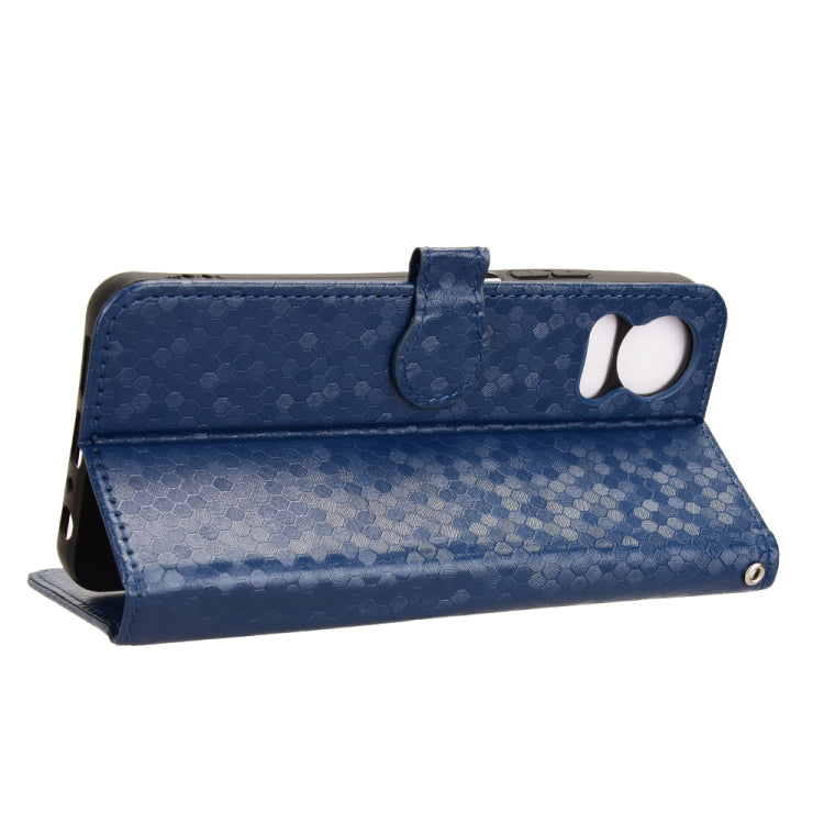 For TCL 50 LE 4G Honeycomb Dot Texture Leather Phone Case