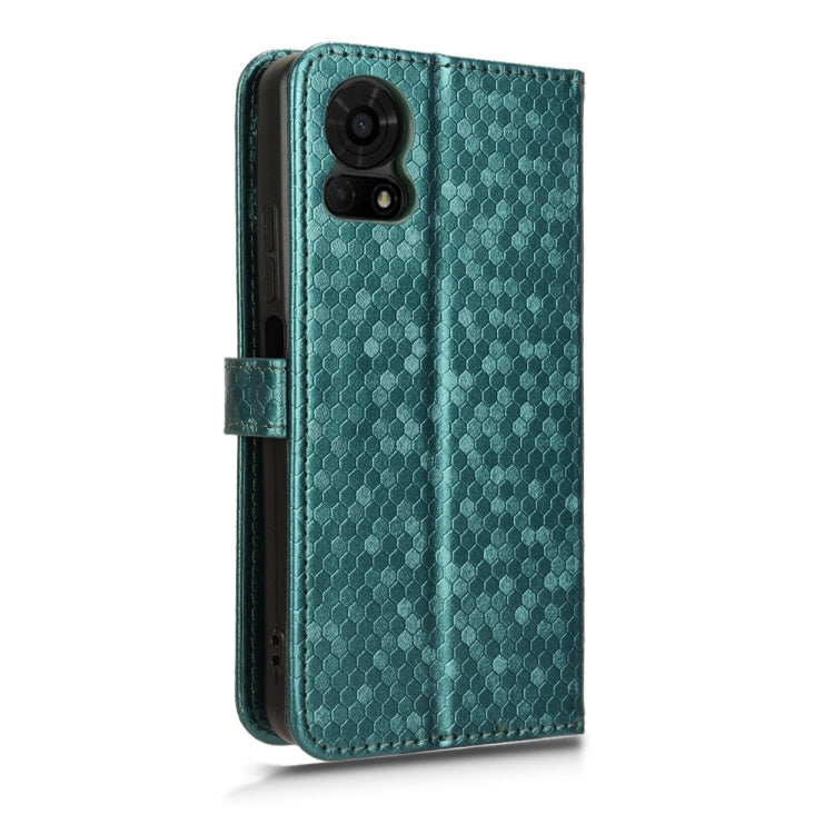 For TCL 50 LE 4G Honeycomb Dot Texture Leather Phone Case