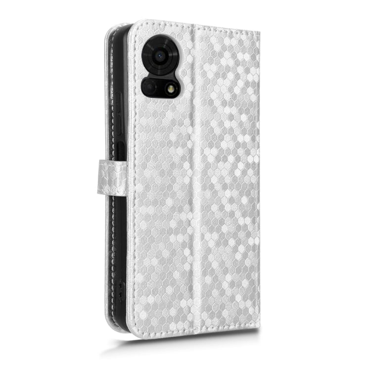 For TCL 50 LE 4G Honeycomb Dot Texture Leather Phone Case